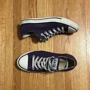 2/$35 - Converse All Stars Low Tops - Gothic Grape - M6/W8